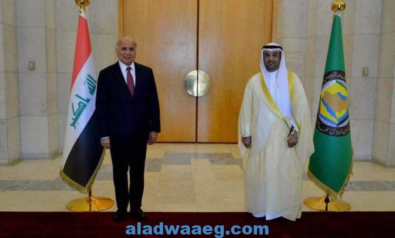 العراق وزير الخارجية فؤاد حسين :من أولويات السياسة الخارجية العراقية هي توسيع الإنفتاح على مجلس التعاون الخليجي