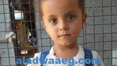 صورة قتلت الطفلة “شهد حاتم “على يد خاطفيها وذلك بعد 3 أيام من إختفاءها في حي الدرعية