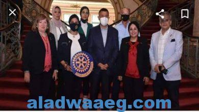 صورة لجنة البيئة بروتاري التحرير تشارك في الحملة الرئاسية للتحول من الري بالغمر للري الحديث