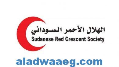 صورة بيان من الهلال الأحمر السوداني ينفي رفع لافته باسمه بالابيض