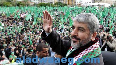 صورة إعادة انتخاب خالد مشعل رئيسا لحركة حماس