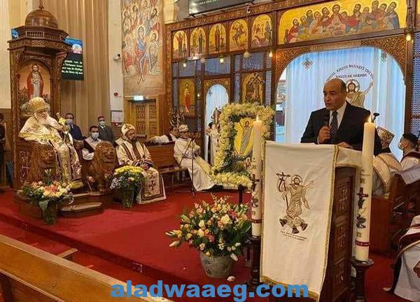 السفير المصري لدى المملكة الهولندية يشارك في احتفالات عيد القيامة