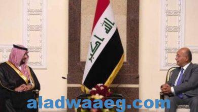 صورة الرئيس العراقي ووزير الدفاع السعودي يؤكدان أهمية العراق في ترسيخ استقرار المنطقة