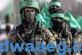 صورة الجناح العسكري لحركة حماس استهداف بارجة حربية إسرائيلية قبالة شواطئ قطاع غزة