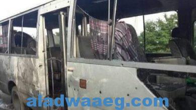 صورة تفجير حافلة جامعية بشرق أفغانستان