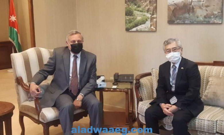 وزير البيئة الأردني يلتقي السفير الياباني لدى المملكة لبحث القضايا البيئية