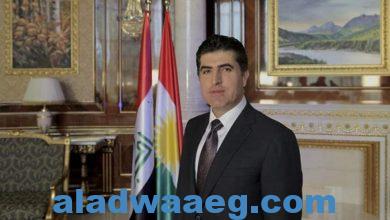 صورة رئيس إقليم كردستان العراق يصل إلى عمان