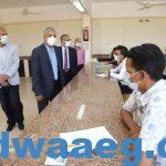 يوسف غرباوي يتفقد لجان الامتحانات بكليات جامعة جنوب الوادي