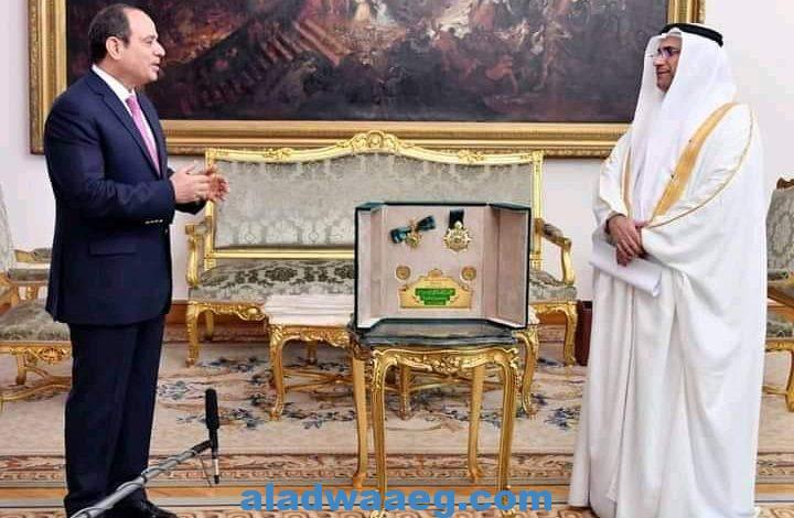 البرلمان العربى يمنح الرئيس السيسي "وسام القائد