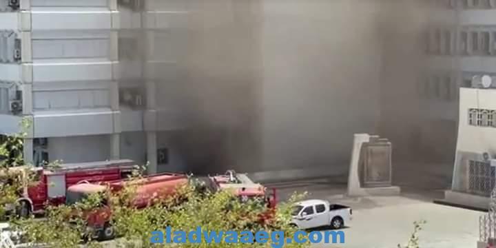 إندلاع حريق داخل مبني مدينة الطب ببغداد