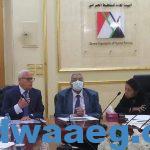 محافظ بورسعيد ورئيس الهيئة العامة للتخطيط العمرانى يستعرضان مشروع تحديث المخطط الاستراتيجى العام لبورسعيد