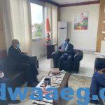 السفير المصري في جيبوتي يلتقي برئيس الوزراء ووزير الخارجية