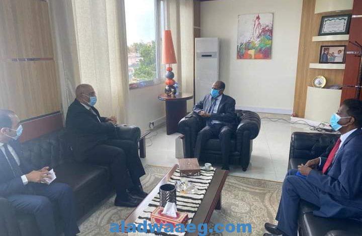 السفير المصري في جيبوتي يلتقي برئيس الوزراء ووزير الخارجية