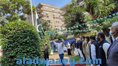 صورة باكستان تحتفل بالعيد القومي للاستقلال بمقر السفارة بالقاهرة