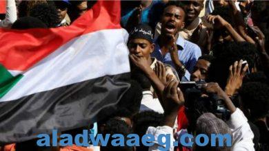 صورة المتظاهرون يحتشدون أمام القصر الرئاسي بالخرطوم
