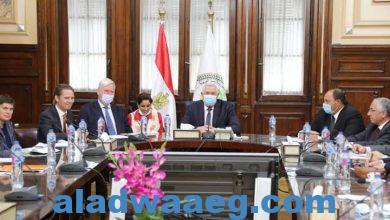 صورة وزير الزراعة يبحث مع السفير الهولندي التعاون الزراعي بحضور ممثلي الهيئات والشركات الزراعية المصرية والهولندية.