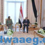 الرئيس عبد الفتاح السيسي يلتقي سكرتير عام منظمة الكوميسا..