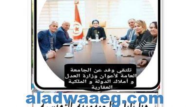 صورة    ظروف أعوان العدلية … محور لقاء وزيرة العدل و وفد عن الإتحاد العام التونسي للشغل