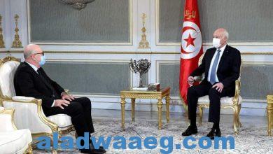 صورة قيس سعيد يستقبل محافظ البنك المركزي التونسي