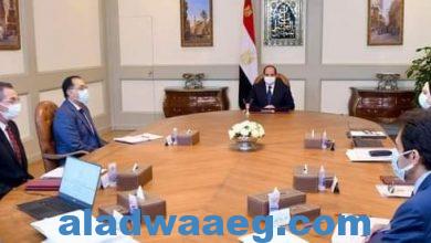 صورة الرئيس السيسى يوجه بالتنسيق مع القطاع الخاص ذى الخبرة والإدارة المحوكمة والإنتاج المتميز 