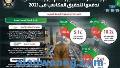 صورة بالإنفوجراف…   قرارات الدولة لتحفيز ودعم البورصة المصرية تدفعها لتحقيق المكاسب في 2021