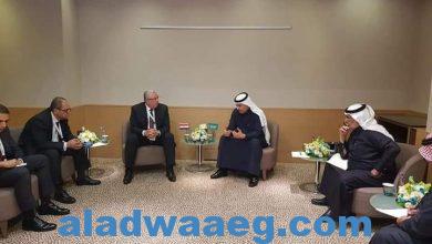 صورة وزير الزراعة يبحث مع نظيره السعودي سبل زيادة التعاون الزراعي بين البلدين الشقيقين.