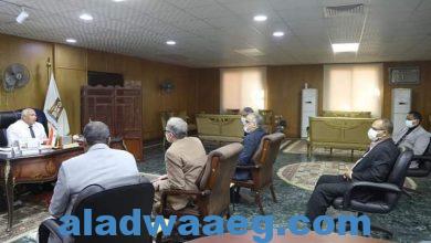 صورة محافظ الوادي الجديد يلتقي وفد البنك الزراعي المصري 