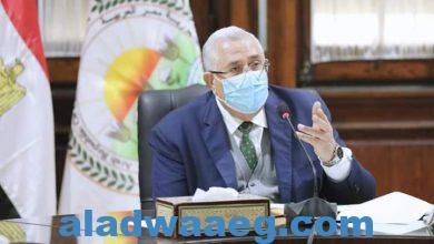صورة وزير الزراعة يبحث فرص الاستثمار الزراعي في مصر مع وفد المجلس الاقتصادي العربي الافريقي.