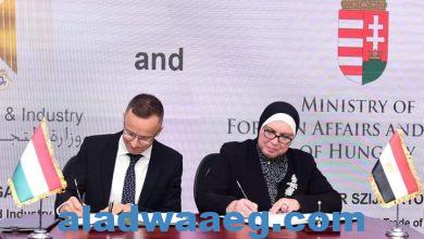 صورة مصر والمجر توقعان مذكرة تفاهم لإنشاء لجنة مشتركة للتجارة والصناعة.