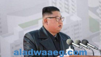 صورة زعيم كوريا الشمالية يحث الحزب الحاكم على “مسيرة إجبارية مكرسة للشعب”