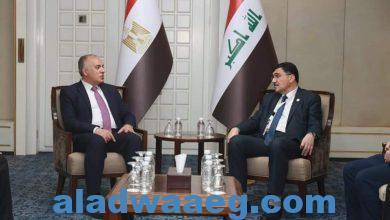 صورة خلال زياره سريعه للعراق .. وزير الري يجري مباحثات مع وزير المياه العراقي لمتابعة التعاون الثنائي.