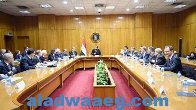 صورة وزيرة التجارة والصناعة المصرية تبحث مع الشركات الألمانية فرص التعاون الصناعي والاستثماري.