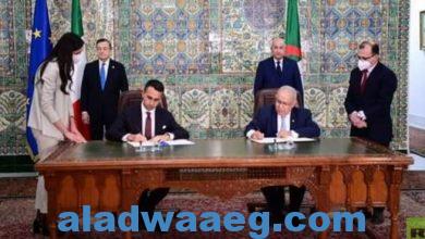 صورة رئيس الوزراء الإيطالي يعلن من الجزائر توقيع اتفاقية بين “سوناطراك” و”إيني” لتزويد إيطاليا بالغاز