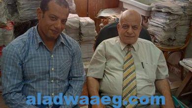 صورة لقاء مع الدكتور محمود عويضه عميد كلية العلوم 