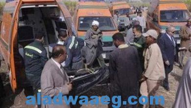 صورة ننشر أسماء ضحايا حادث انقلاب سيارة أجرة في مطروح
