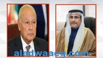 صورة “أبو الغيط” يهنئ “العسومي” بمناسبة إعادة انتخابه رئيسا للبرلمان العربي لولاية ثانية