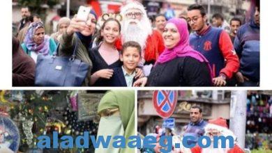 صورة الناس في جمهورية شبرا: لا أحد يسأل انتي مسلم ولامسيحي : الكل يفرح بالعام الجديد
