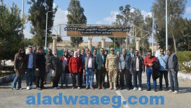 صورة قيادة الجيش الثانى الميدانى تنظم زيارة لدارسى دورات المركز القومى للبحوث الإجتماعية والجنائية 