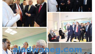 صورة وزير التعليم العالي يزور مستشفى شفاء الأورمان لعلاج سرطان الأطفال بالأقصر