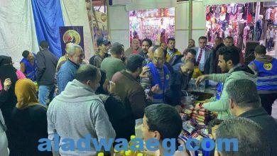 صورة حماة الوطن بالمنيا يفتتح معرض أهلا رمضان لبيع السلع الغذائية بأسعار مخفضة 