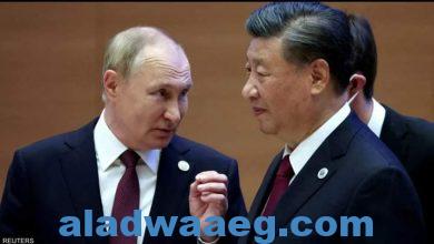 صورة الرئيس الروسي فلاديمير بوتين الأحد أن العلاقات الروسية-الصينية في ذروتها