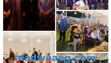 صورة محافظ الفيوم يشهد حفل “حماة الوطن” لتسليم هدية الرئيس لـ 32 عروس