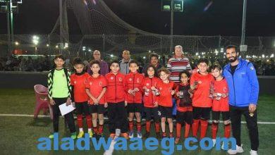 صورة النادي الأهلي يكرم فرق 2013 الحاصل على دوري الأكاديمية تحت قيادة عبدالله الزيات