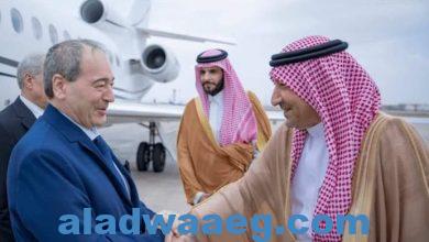 صورة لأول مرة منذ 11 عاما.. وزير الخارجية السوري يزور السعودية