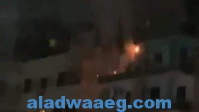 صورة تسريب للغاز يتسبب في حريق داخل إحدى الشقق السكنيه في محافظة الفيوم