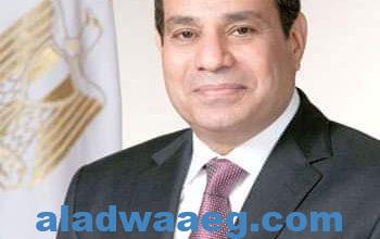 صورة محافظ الفيوم يقوم بتهنئة الرئيس السيسي بالذكرى الـ ٤١ لتحرير سيناء