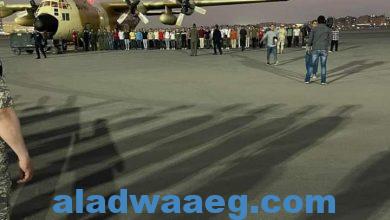 صورة عاجل الاضواء ترصد لحظة وصول خير اجناد مصر من السودان
