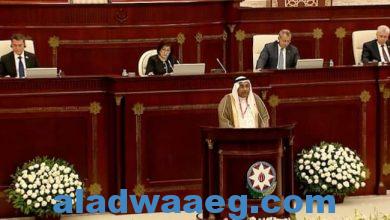 صورة ” البرلمان العربي” يشيد بالعلاقات العربية الوطيدة مع جمهورية أذربيجان