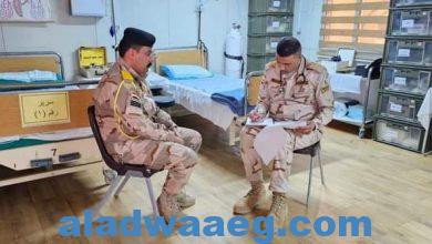 صورة قيادة الجيش العراقي تجري لقاءاتهم مع المقاتلين والجرحى الأبطال