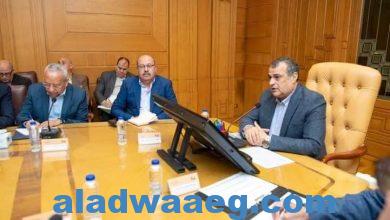 صورة إجتماع وزير الدولة للإنتاج الحربي مع رؤساء مجالس إدارات الجهات التابعة